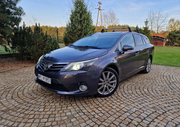 Toyota Avensis cena 41800 przebieg: 236900, rok produkcji 2012 z Płock małe 277